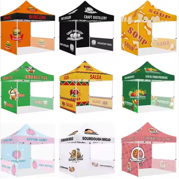 300D/600D Oxford Material Durable Easy Pop Custom Canopy Advertising Event Tent for Advertisement Trade Show Market
