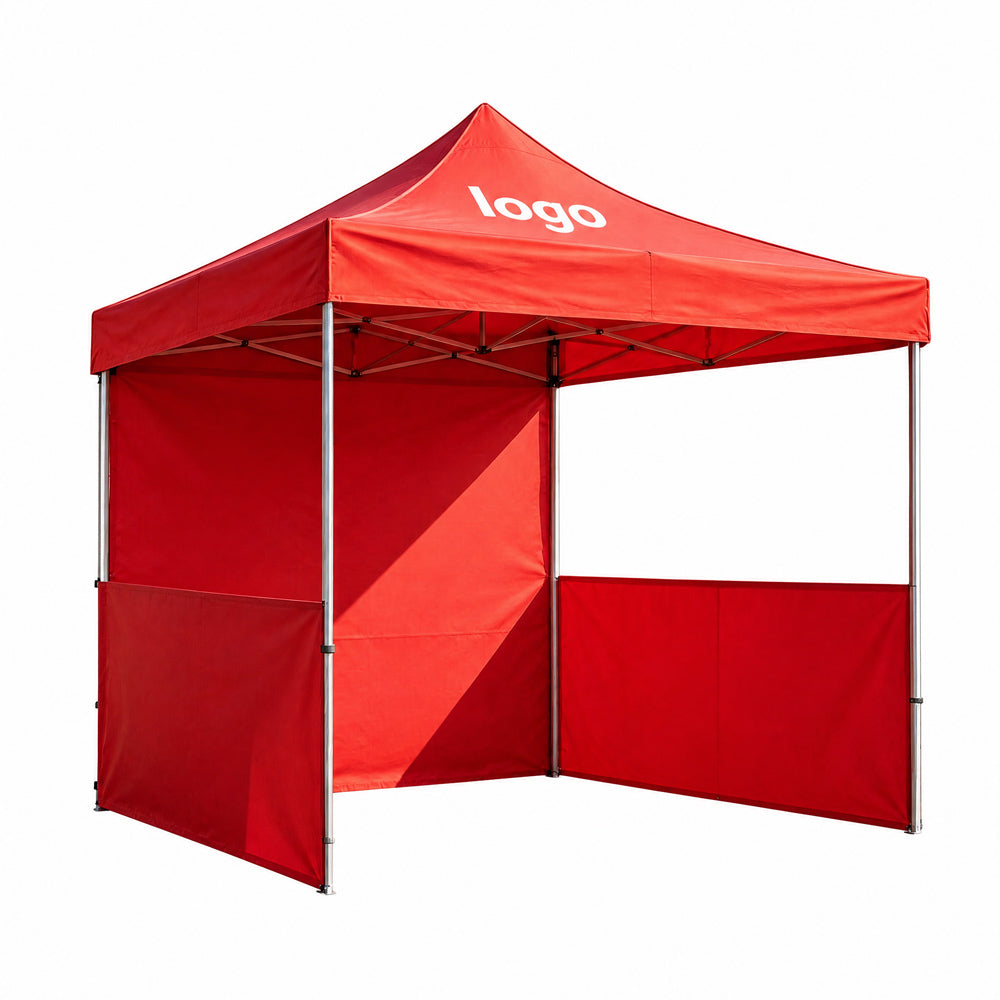 Foldable Custom Printed Advertising Tent, Commercial Pop Up Canopy for Events, Farmers Market and Brand Promotion