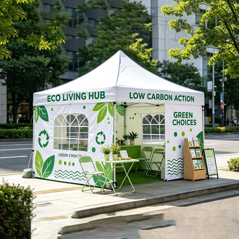 Outdoor Promotional Advertising Tent, Pop Up Canopy with Logo