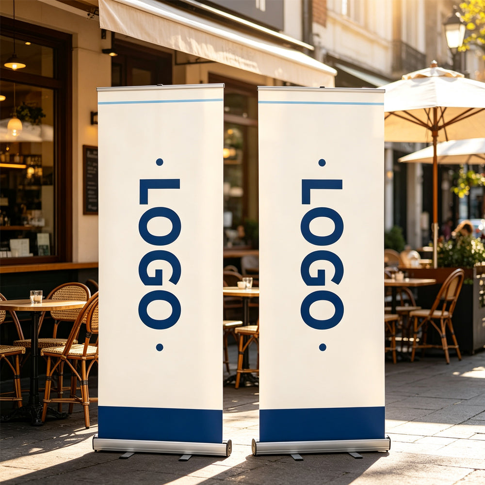 Portable Printed Roll-up Banner Stand for Trade Show & Events