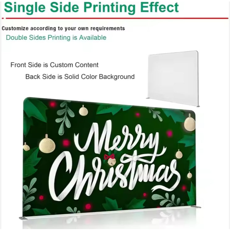 Custom Fast Acting Pop up Fabric  Stands for Trade Shows Exhibition Backdrop Display Banners