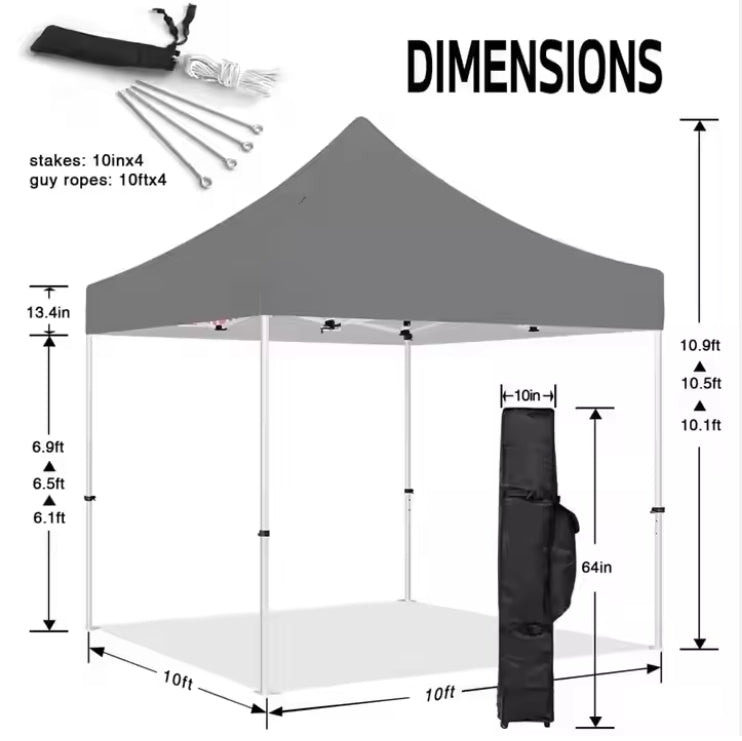 300D/600D Oxford Material Durable Easy Pop Custom Canopy Advertising Event Tent for Advertisement Trade Show Market