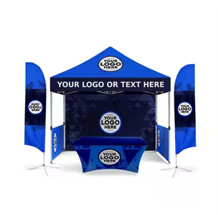 600D Oxford Material Durable Easy Pop Custom Canopy Advertising Event Tent for Advertisement Trade Show Market