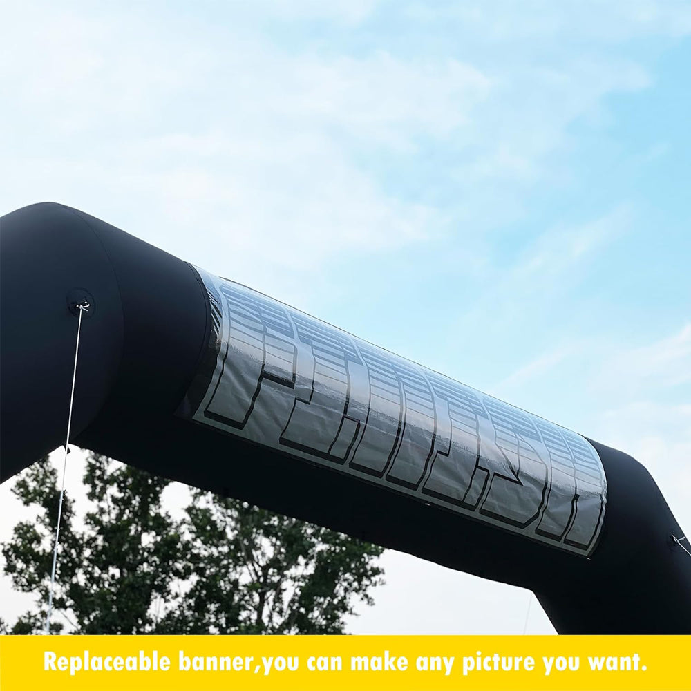 Custom Printed Advertising Inflatable Arch, Portable Blow Up Entrance Arch for Grand Opening, Festival, Trade Show & Outdoor Brand Marketing