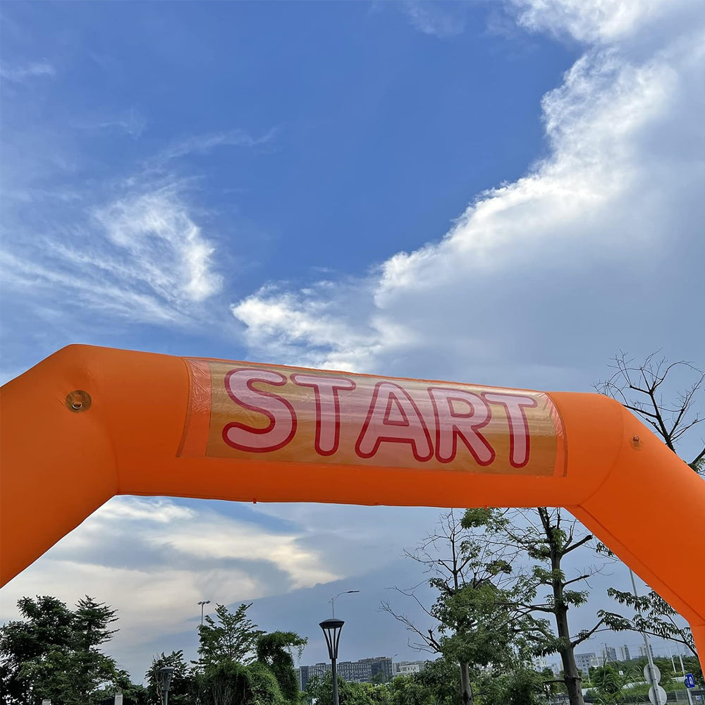 Inflatable Start Finish Line Race Arch | Custom Printed Advertising Archway