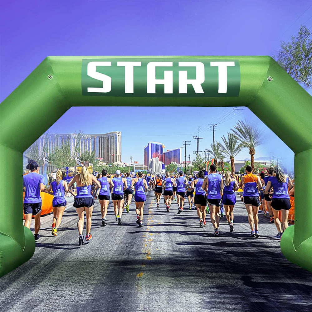 Portable Inflatable Event Arch, Custom Logo Blow Up Archway for Wedding, Parade, Store Promotion and Outdoor Festival Decorations