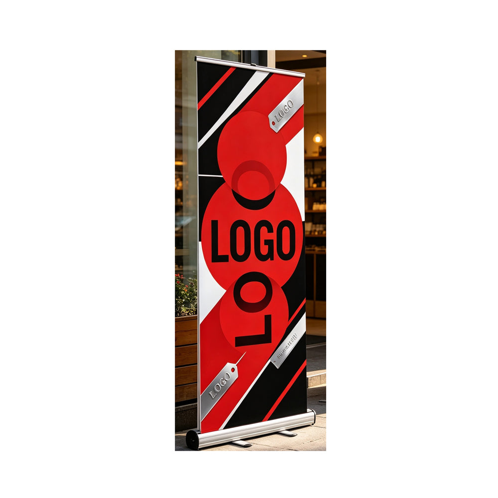Premium Roll-up Banner Stand, Custom Printed Retractable Banner for Conference, Retail and Brand Advertising