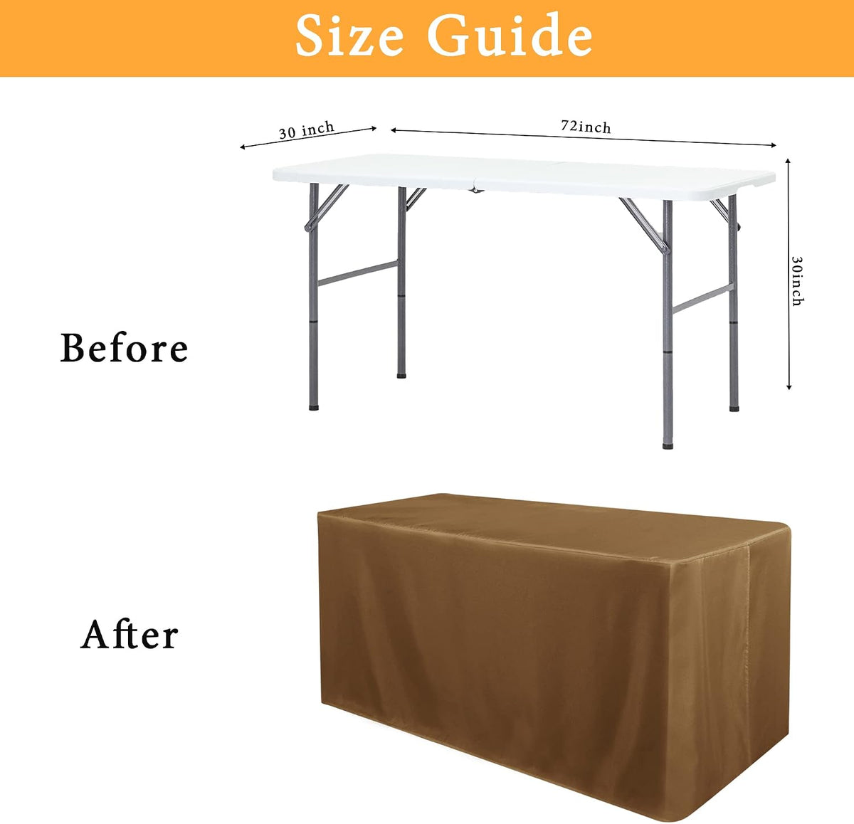 Custom Logo Fitted Type Table Cloth for 4ft 6ft 8ft Trade Show Tables