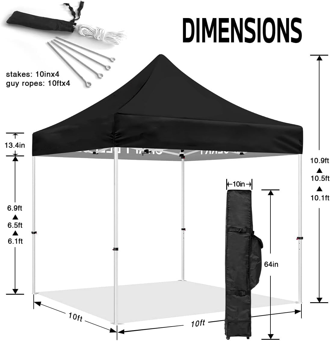 Outdoor Promotional Advertising Pop Up Tent, Custom Logo Printed Canopy Tent, Folding Commercial Booth Tent for Trade Show Promotion