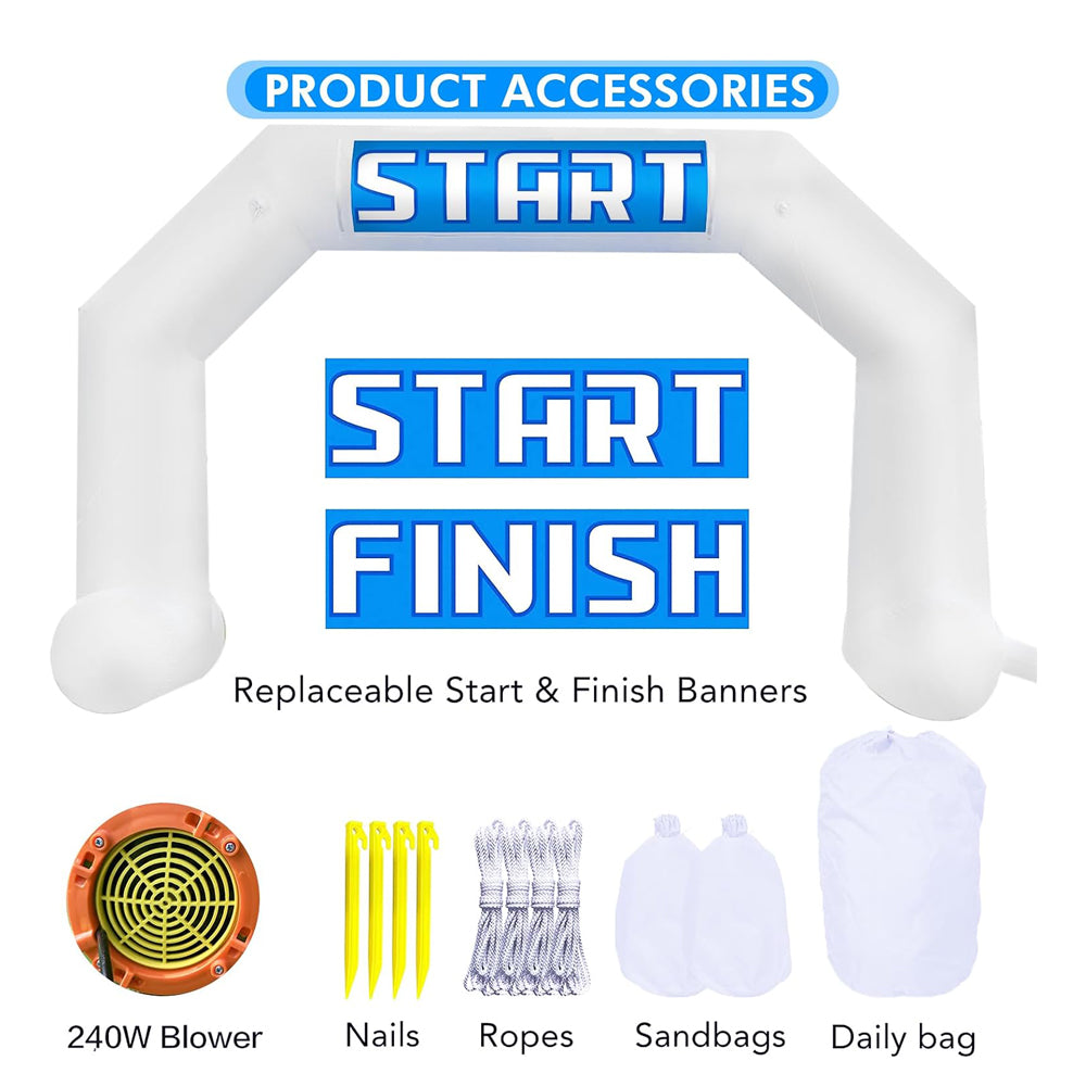 Custom Logo Inflatable Blow Up Arch for Marathon & Outdoor Events