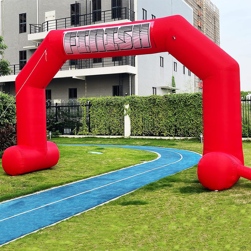 Waterproof Oxford Cloth Inflatable Arch, Custom Logo Blow Up Race Arch for Running Events, Sports Competition & Commercial Brand Activations