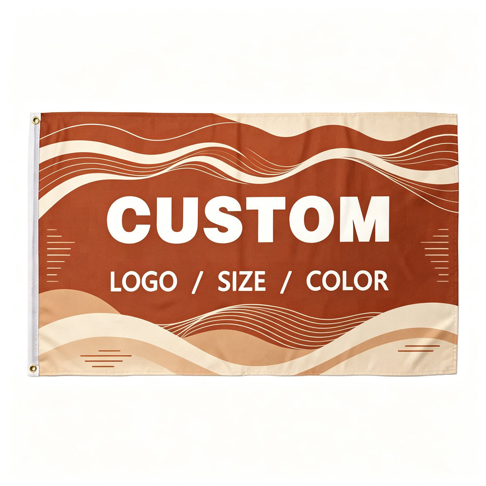 Custom Flag | Custom Logo Printed Polyester Banner for Business & Events