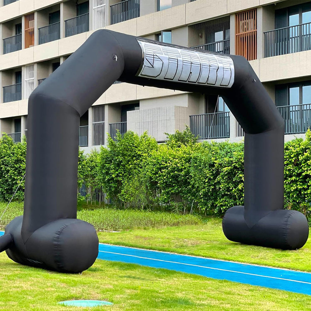 Custom Printed Advertising Inflatable Arch, Portable Blow Up Entrance Arch for Grand Opening, Festival, Trade Show & Outdoor Brand Marketing