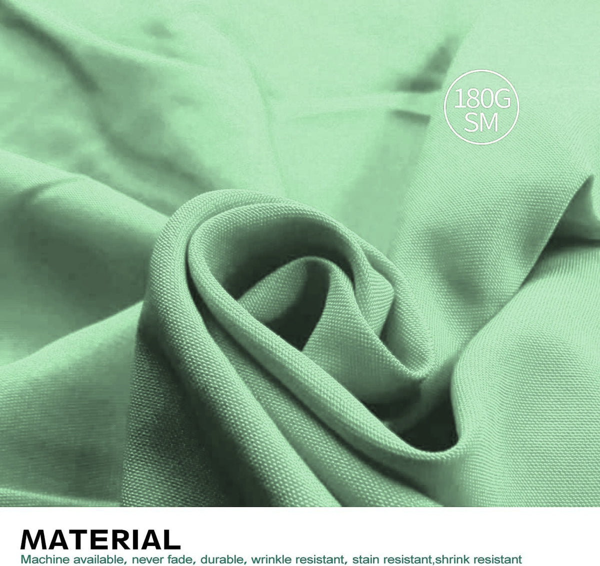 Loose Polyester Tablecloth, Full Color Dye Sublimation Custom Draped Table Cover for Trade Show Booth, Vendor Market & Promotional Activities