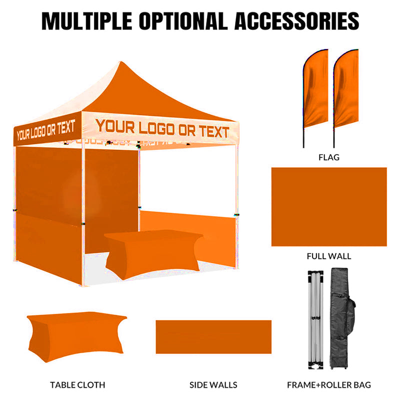 Heavy Duty Pop Up Advertising Tent for Outdoor Trade Show