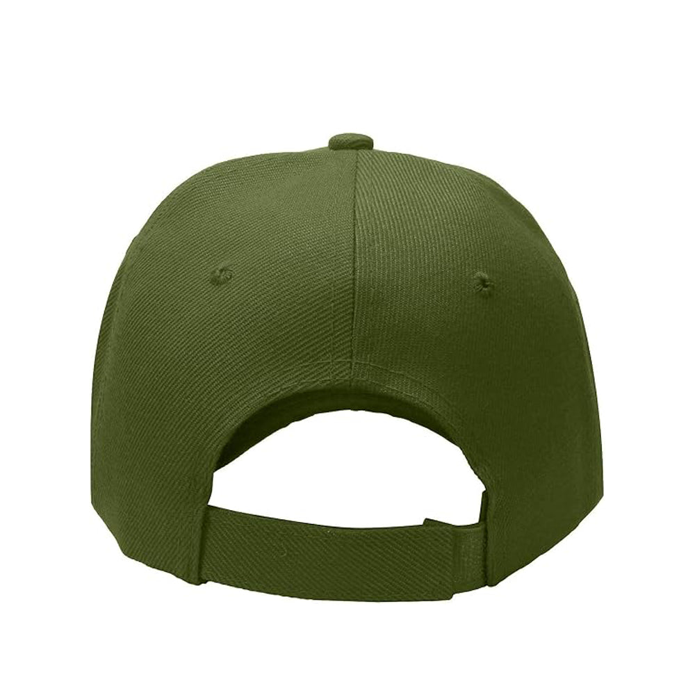Unisex Plain Baseball Hat, Soft Cotton Curved Bill Cap, Adjustable Back Strap Blank Dad Cap for Sports Travel