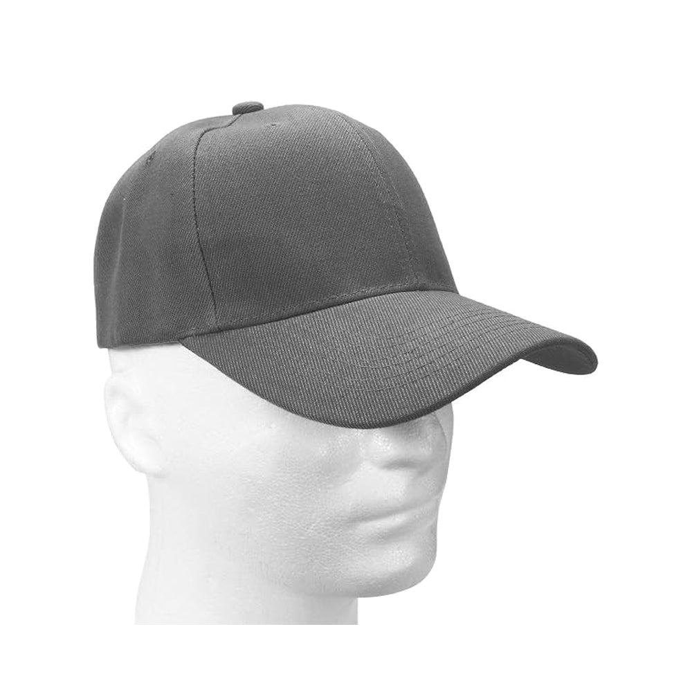 Lightweight Unisex Baseball Cap, Solid Color Curved Bill Dad Hat, Adjustable Back Buckle Casual Outdoor Hat