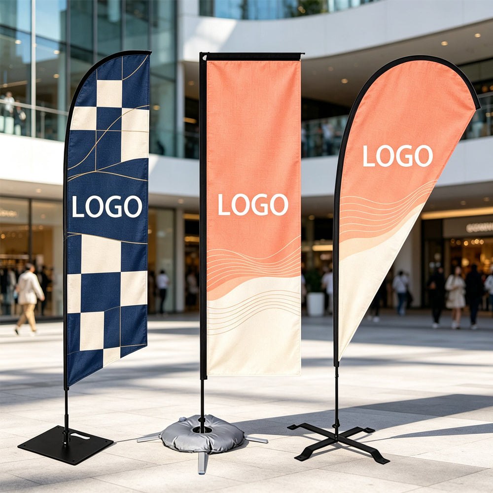 Business Promotional Swooper Feather Flag
