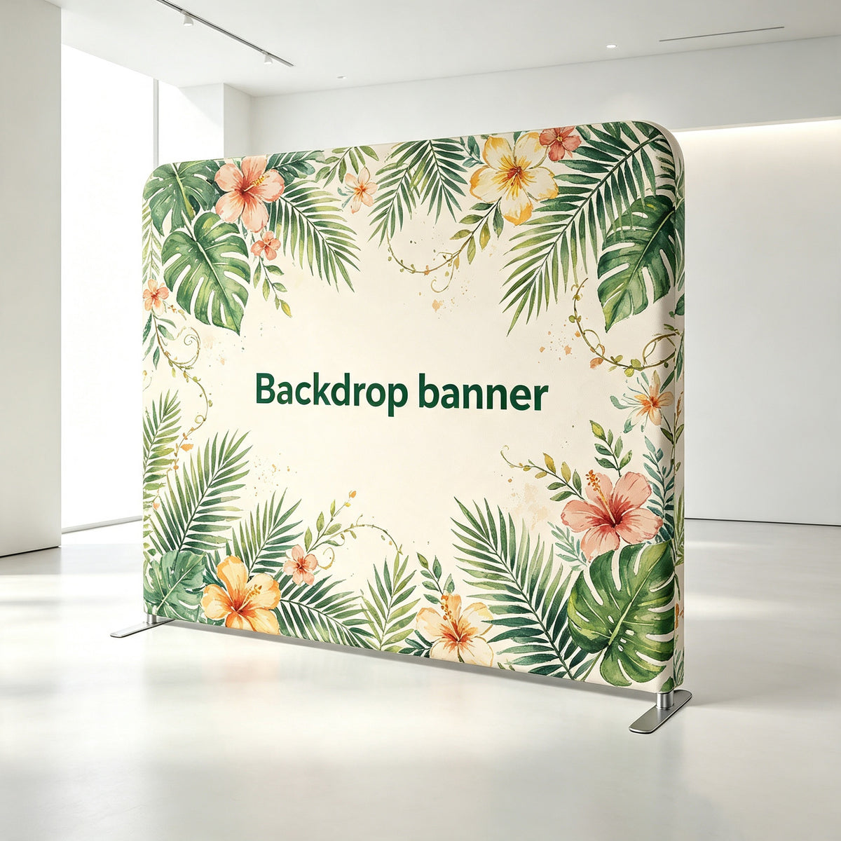 Step and Repeat Backdrop | Custom Printed Polyester Backdrop Banner for Photo Booth