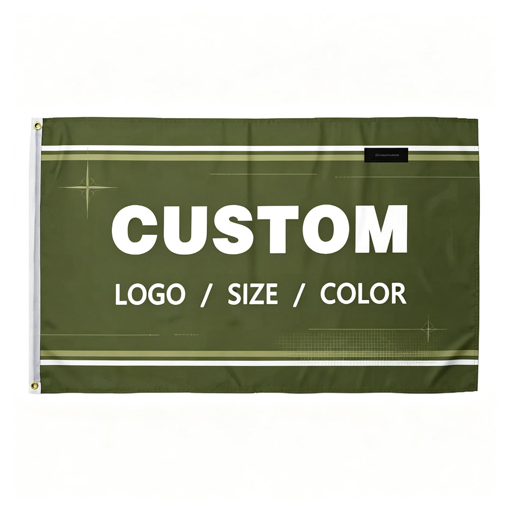 Personalized Custom Logo Flag for Indoor Outdoor Advertising Decor