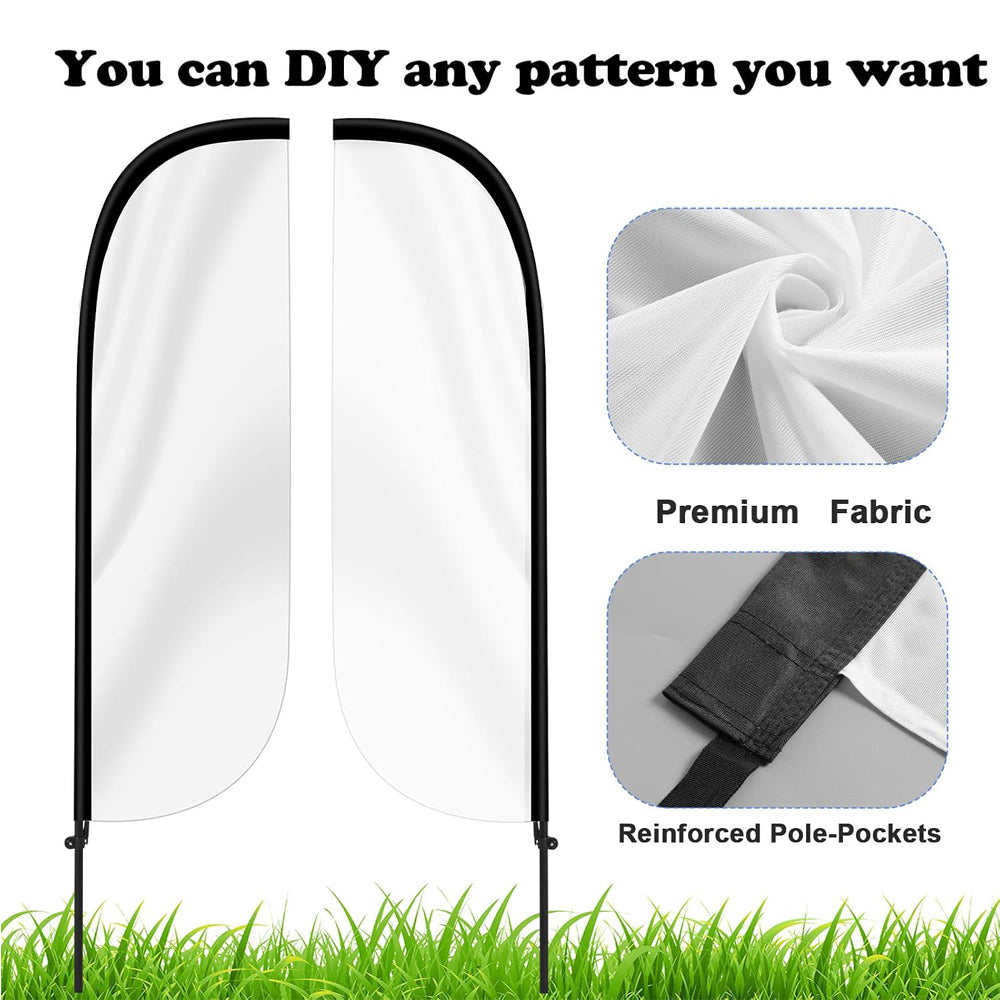 Business Promotional Swooper Feather Flag